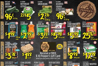 Pepper's Foods Flyer September 16 to 22