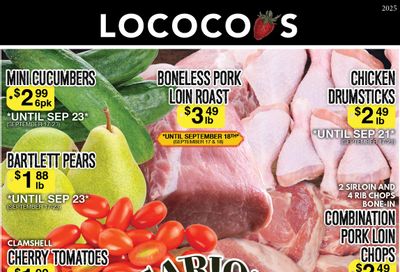 Lococo's Flyer September 17 to 23