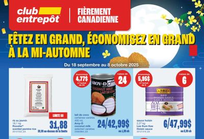 Wholesale Club (QC) Flyer September 18 to October 8