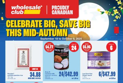 Wholesale Club (Atlantic) Flyer September 18 to October 8