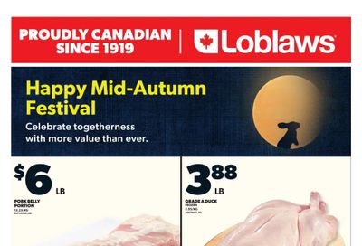 Loblaws (ON) Happy Mid-Autumn Festival Flyer September 18 to October 1