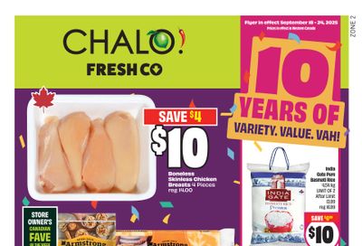 Chalo! FreshCo (West) Flyer September 18 to 24
