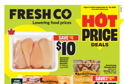 FreshCo (West) Flyer September 18 to 24
