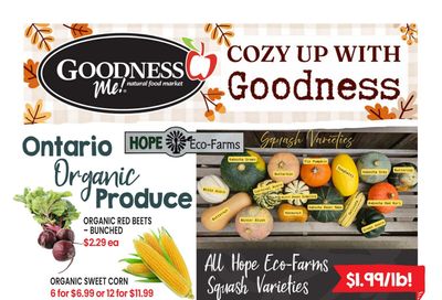Goodness Me Flyer September 17 to 23