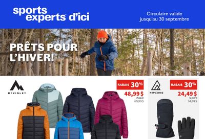 Sports Experts Flyer September 17 to 30