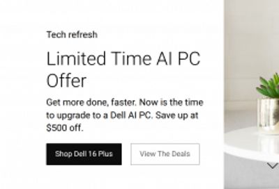 Dell Canada: Save up to $500 on PCs, Accessories, and More
