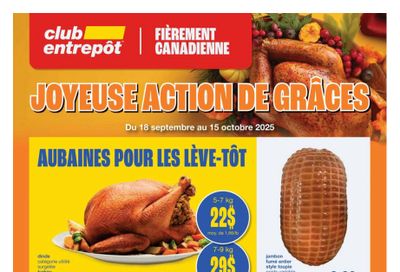 Wholesale Club (QC) Flyer September 18 to October 15