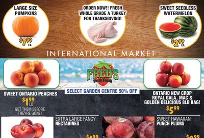 Fred's Farm Fresh Flyer September 17 to 23