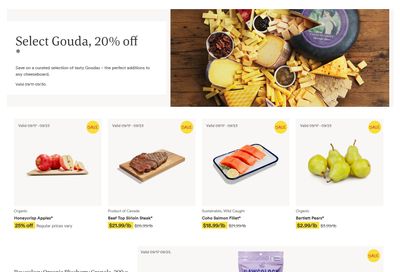 Whole Foods Market (West) Flyer September 17 to 23