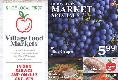 Village Food Markets Flyer September 17 to 23