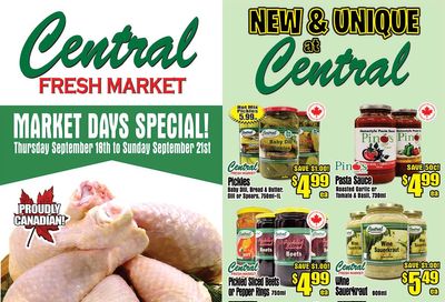 Central Fresh Market Flyer September 18 to 25