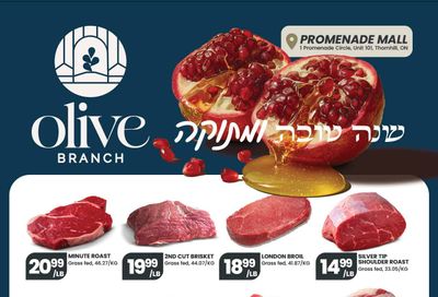 Olive Branch Flyer September 18 to October 1