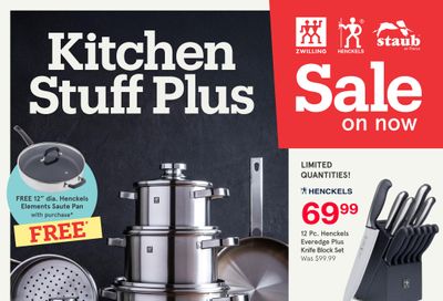 Kitchen Stuff Plus Flyer September 18 to 28