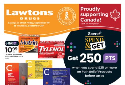 Lawtons Drugs Flyer September 19 to 25