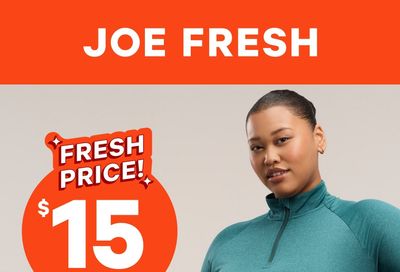Joe Fresh Flyer September 18 to 24