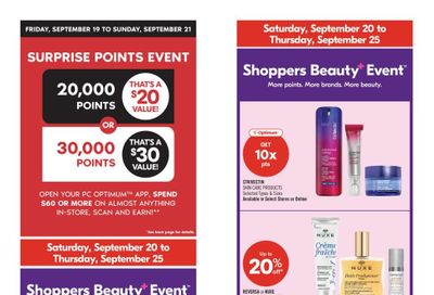 Shoppers Drug Mart (Atlantic) Flyer September 20 to 25