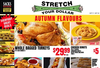Sacks Food Co. Flyer September 17 to 30