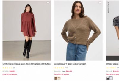 Reitmans Canada: 40% off Tops, 25% off Almost Everything Else + Extra 30% off Clearance