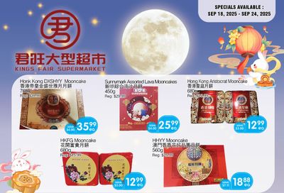 Kings Fair Supermarket Flyer September 18 to 24