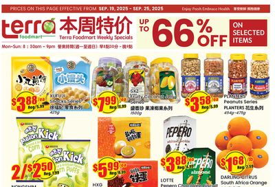 Terra Foodmart Flyer September 19 to 25