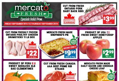 Mercato Fresh Flyer September 19 to 25