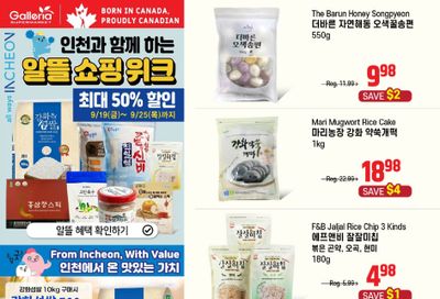 Galleria Supermarket Flyer September 19 to 25