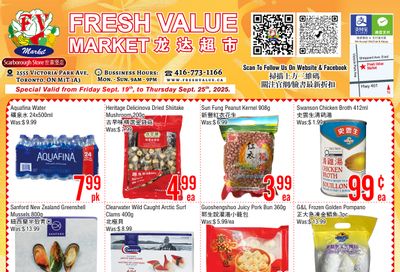 Fresh Value (Scarborough) Flyer September 19 to 25