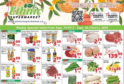 Ethnic Supermarket (Milton) Flyer September 19 to 25