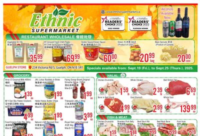 Ethnic Supermarket (Guelph) Flyer September 19 to 25