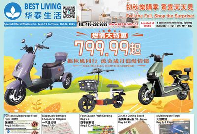 Best Living Flyer September 19 to October 2