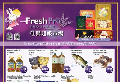 FreshPro Foodmart (Richmond Hill) Flyer September 19 to 25