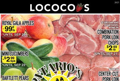 Lococo's Flyer September 19 to 23