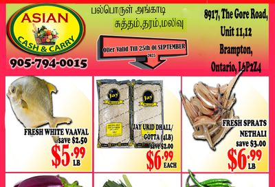 Asian Cash & Carry Flyer September 19 to 25