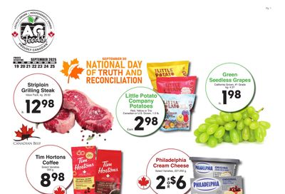 AG Foods Flyer September 19 to 25