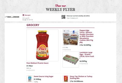 Mike Dean Local Grocer Flyer September 19 to 25