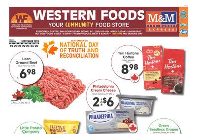 Western Foods Flyer September 19 to 25