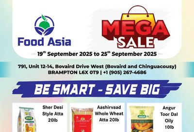 FoodAsia Flyer September 19 to 25