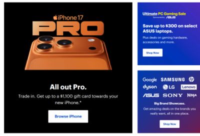 Best Buy Canada: Save up to $300 on Select ASUS Latops + Big Brand Showcase Sale