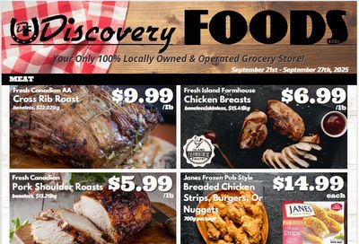 Discovery Foods Flyer September 21 to 27