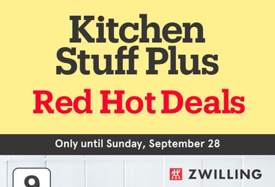 Kitchen Stuff Plus Red Hot Deals Flyer September 22 to 28