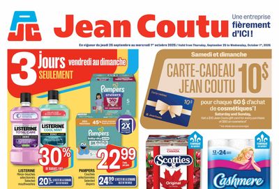Jean Coutu Flyer September 25 to October 1