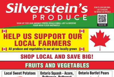 Silverstein's Produce Flyer September 23 to 27