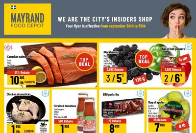 Mayrand Flyer September 24 to 30