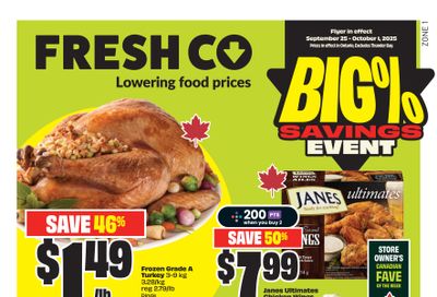FreshCo (ON) Flyer September 25 to October 1