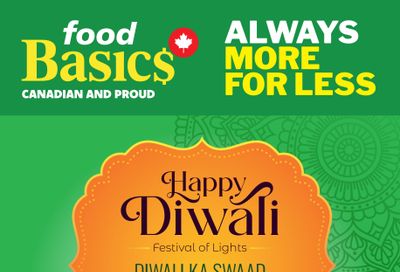 Food Basics Diwali Flyer September 25 to October 1