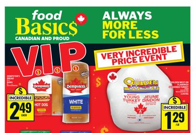 Food Basics Flyer September 25 to October 1