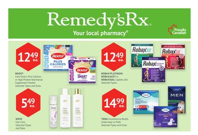 Remedy's RX Monthly Flyer September 26 to October 23
