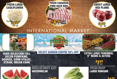 Fred's Farm Fresh Flyer September 24 to 30