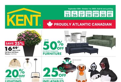 Kent Building Supplies Flyer September 25 to October 1