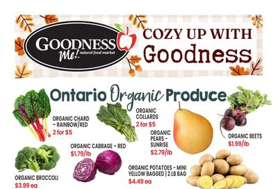 Goodness Me Flyer September 24 to 30